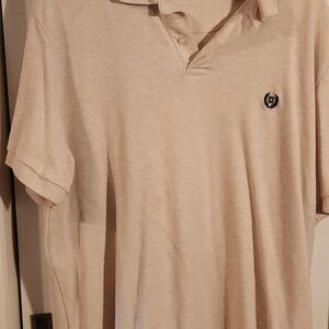 Chaps Light Tan Polo Shirt